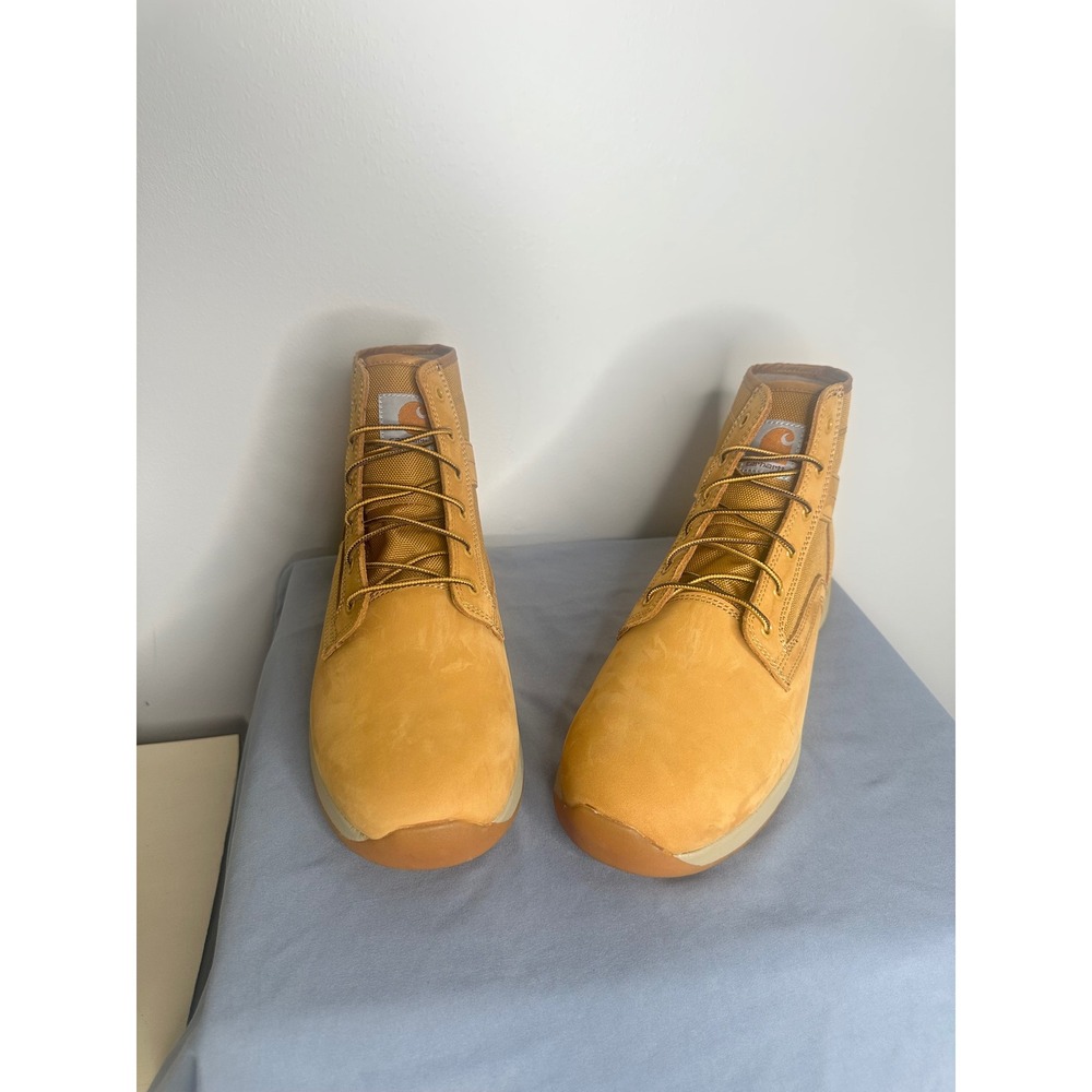 Carhartt Force 5 Inch Lightweight Sneaker Boots Tan Mens 12 FA5017-M EH Soft Toe